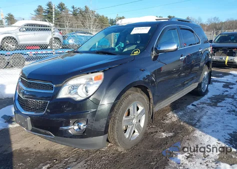 2015 Chevrolet Equinox Ltz из США, поврежденный, VIN 2GNFLHE34F6397612